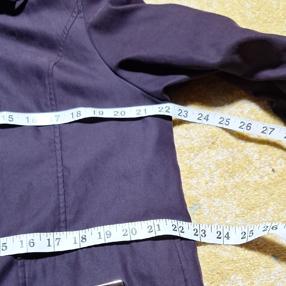 Women's Hooded Utility Jacket in Deep Purple - Picture 11 of 16